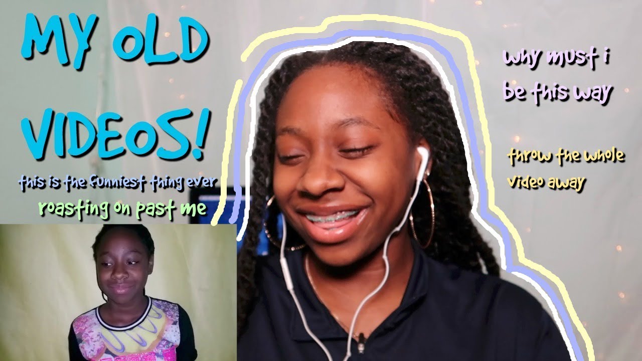 REACTING TO MY OLD VIDEOS