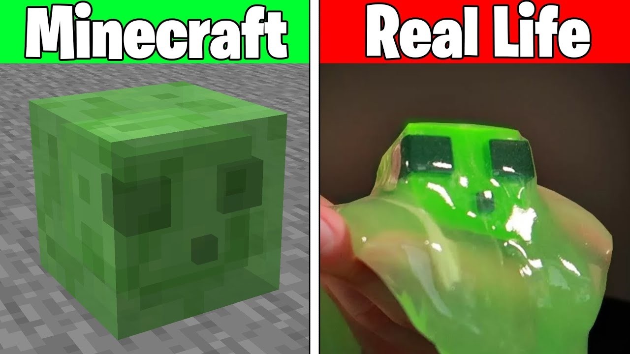 Realistic Slime in Minecraft - BIG Compilation