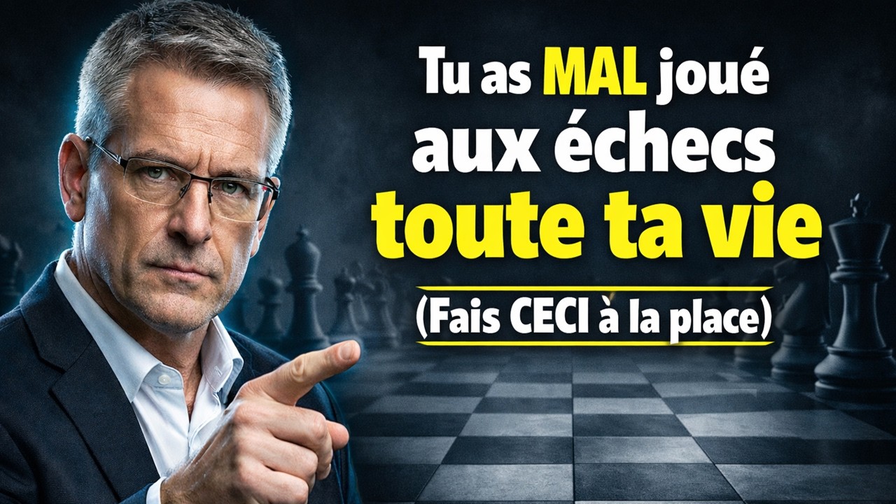 Tu as MAL joué aux échecs toute ta vie (Fais CECI à la place)