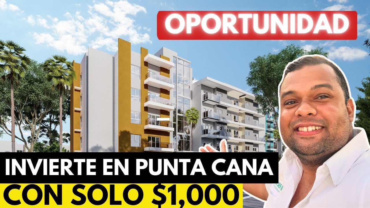 APARTAMENTOS BARATOS EN PUNTA CANA DESDE $69,000 | CIUDAD DEL SOL | Invierte Aqui 🤩🤑💵