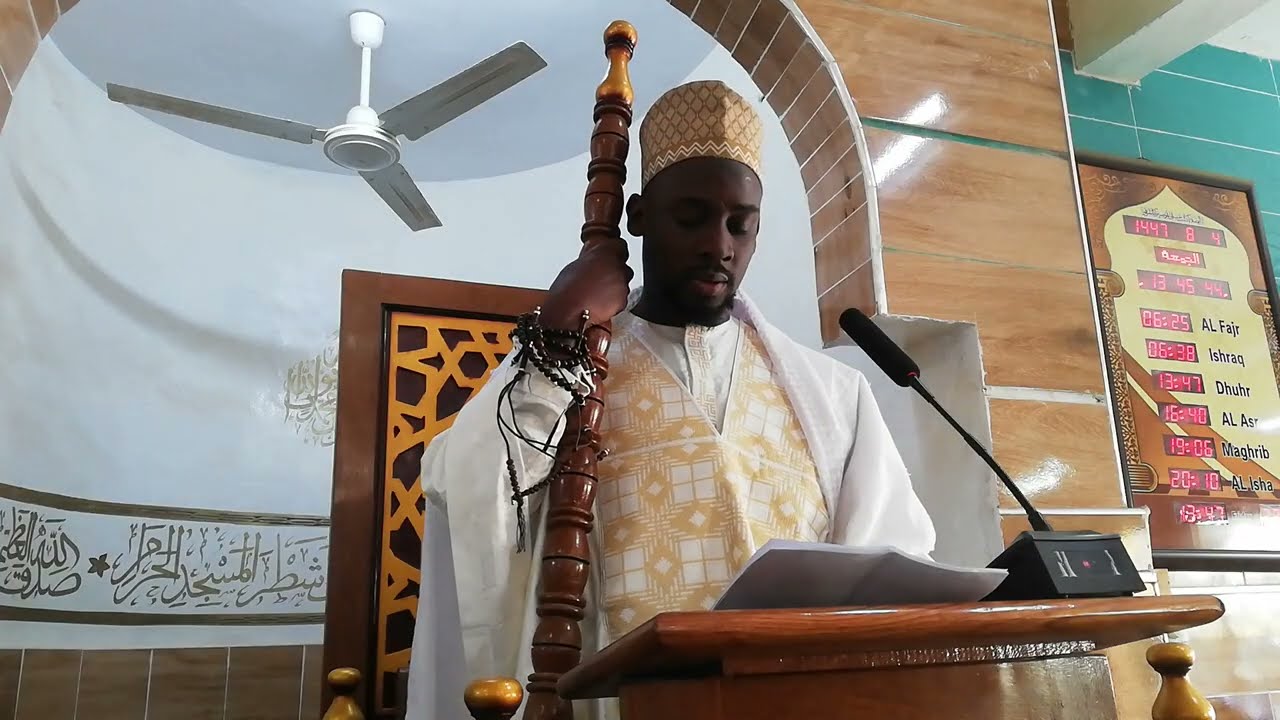 Khoutba de vendredi 23/01/2026 (Fuyer vers Allah) Imam Kane