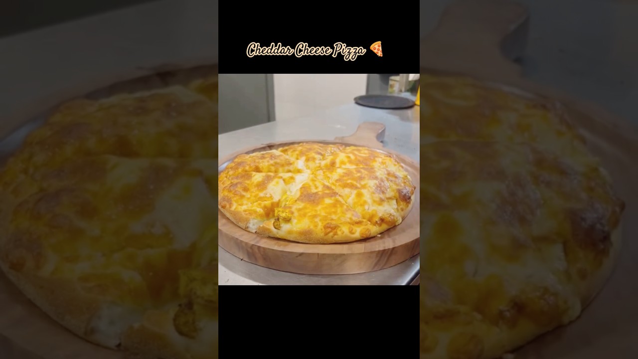 Cheddar Cheese Pizza 