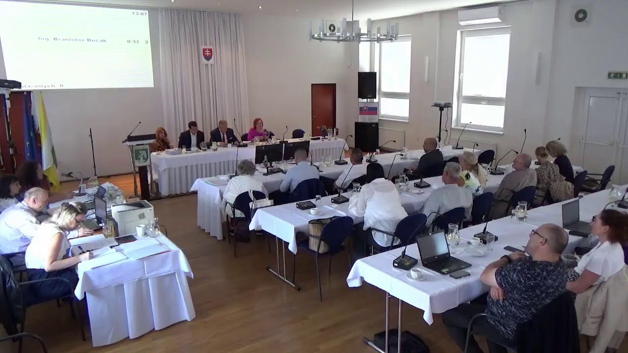6. zasadnutie MsZ v Prievidzi 25.8.2025