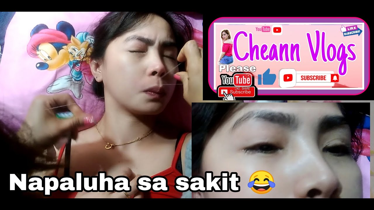 Upper Lip Threading || First time Experience || Cheann Vlogs