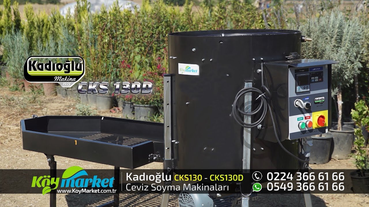 Kadıoğlu CKS130 Serisi Ceviz Soyma Makinaları