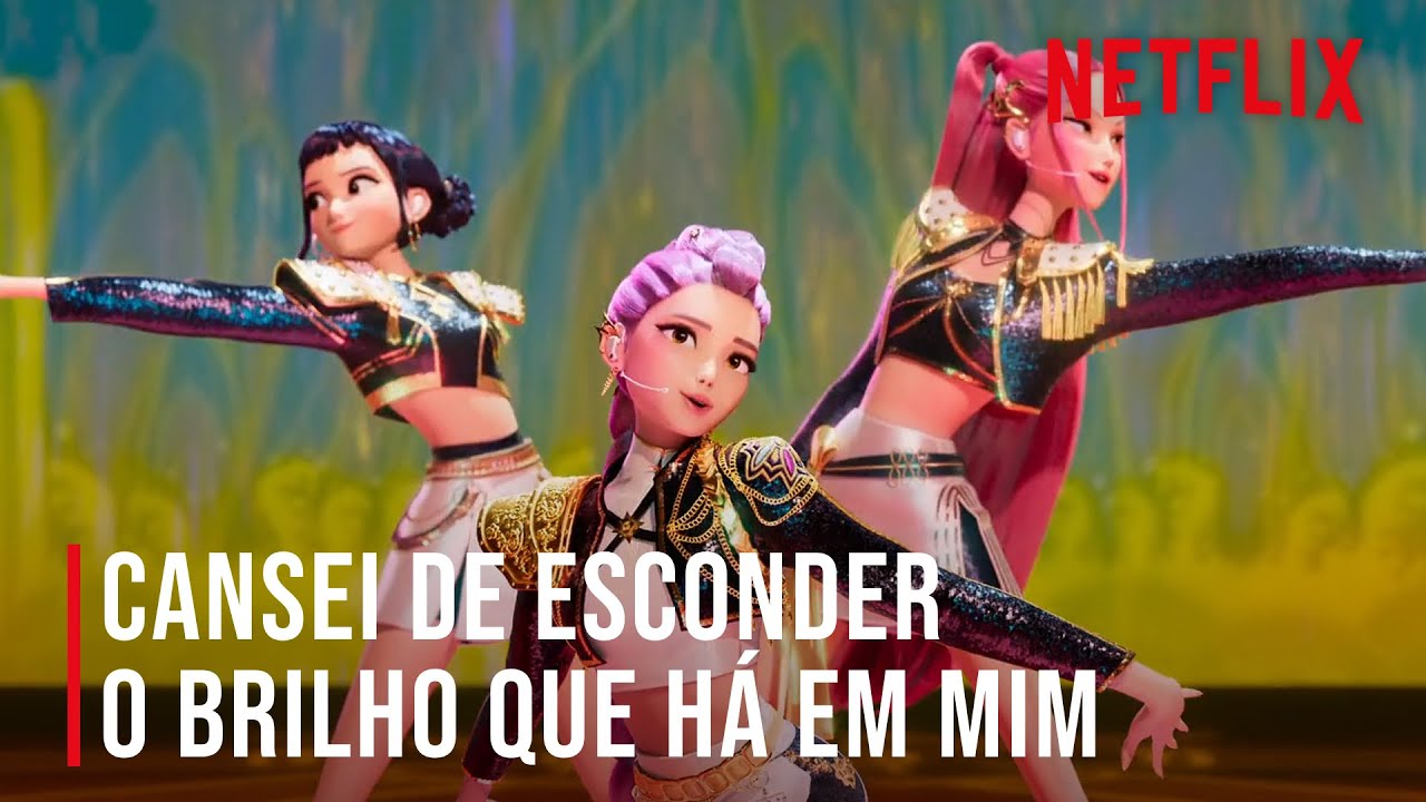 BRILHO - HUNTRIX Música Completa | Guerreiras do KPOP/ Demons Hunters - Golden Brazilian Version