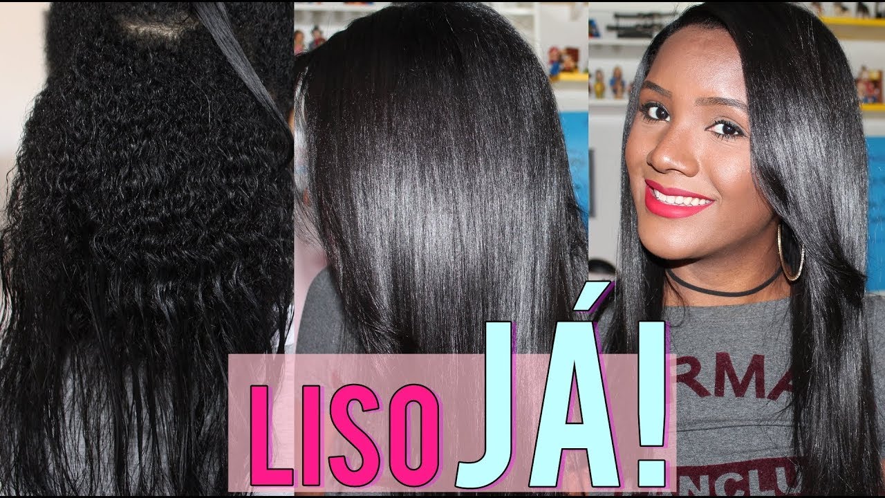 TESTEI O LISO JÁ - Liso sem química