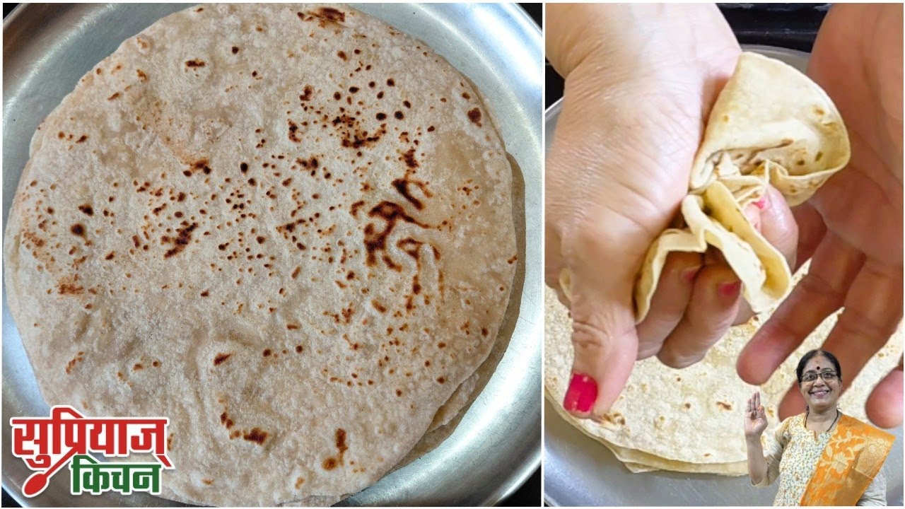 मऊ आणि लुसलुशीत चपाती बनवण्याची सोपी पद्धत | Soft Chapati Recipe | How to Make Soft Roti at Home