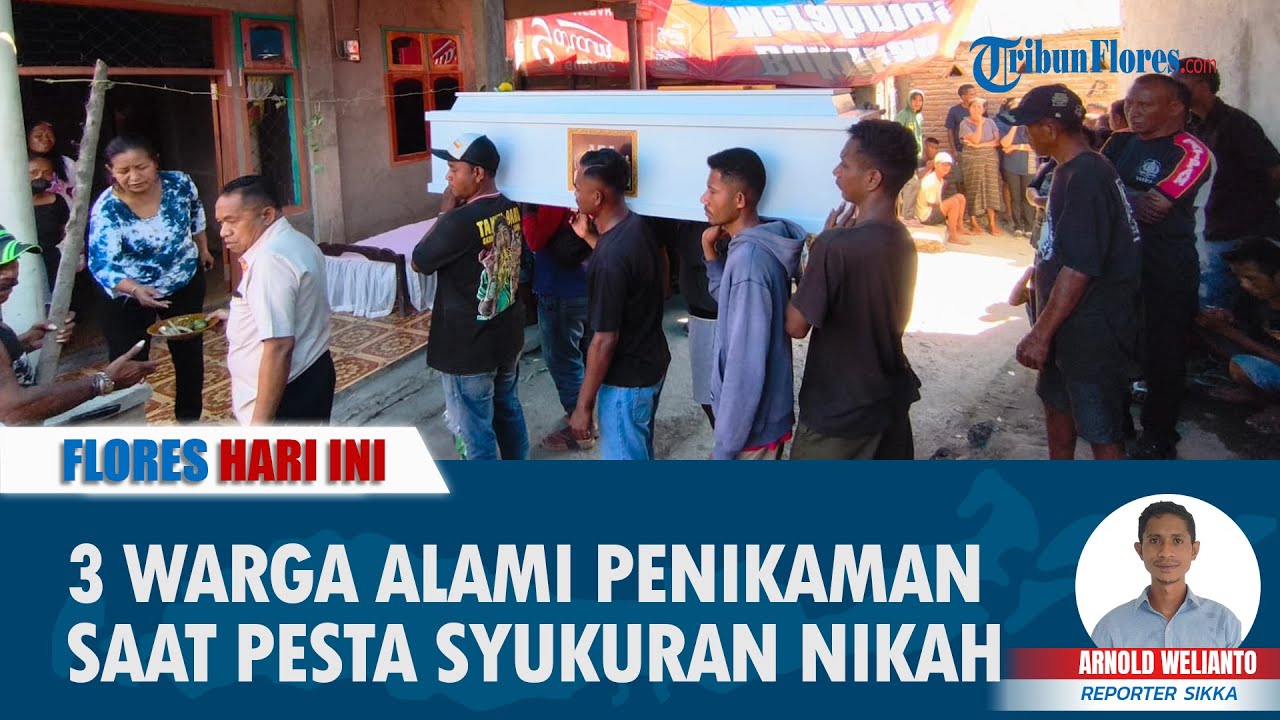 FLORES HARI INI: 3 Warga Kabor Alami Penikaman saat Syukuran Pesta Nikah di Kota Maumere