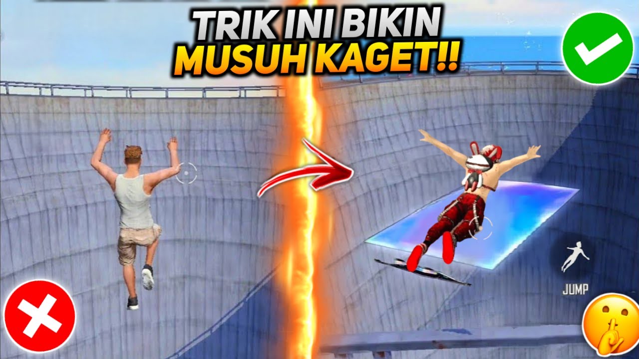 TOP 5 TRIK DAN BUG TERBARU DI FREE FIRE SETELAH UPDATE!! Musuh Auto Tercengang