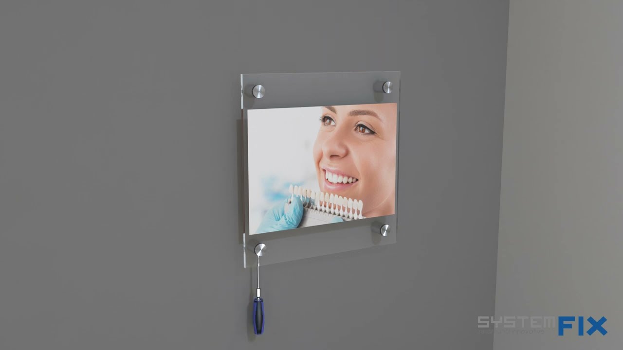 Pose Entretoises pour verre