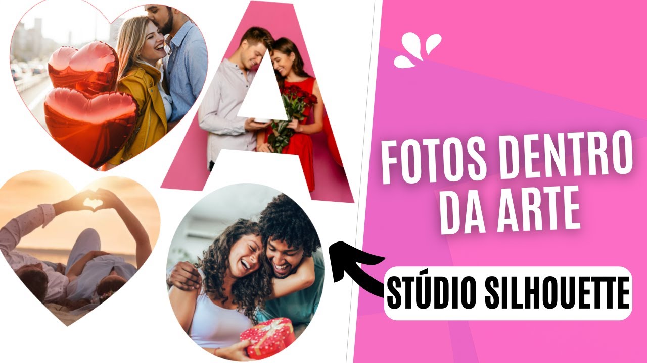 COMO COLOCAR FOTOS DENTRO DAS ARTES NO STÚDIO SILHOUTTE