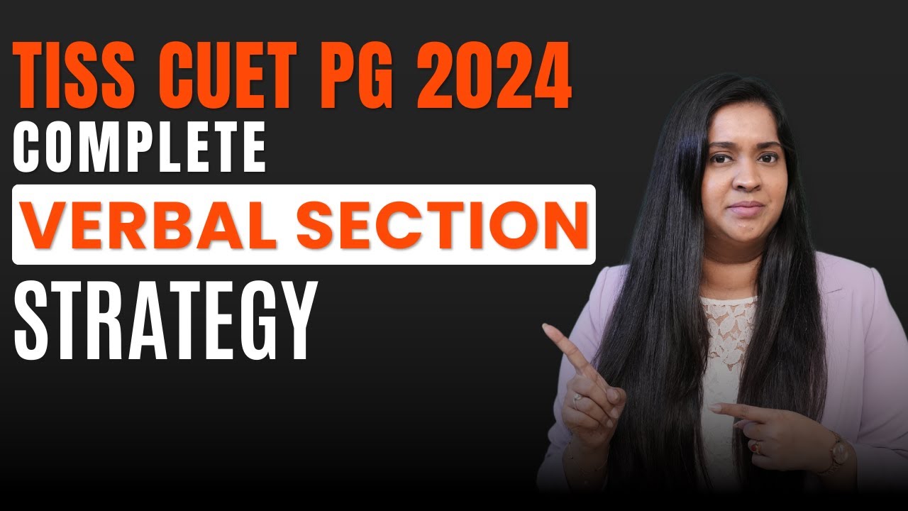 TISS CUET PG 2024 Verbal Preparation | VAIR CUET Preparation