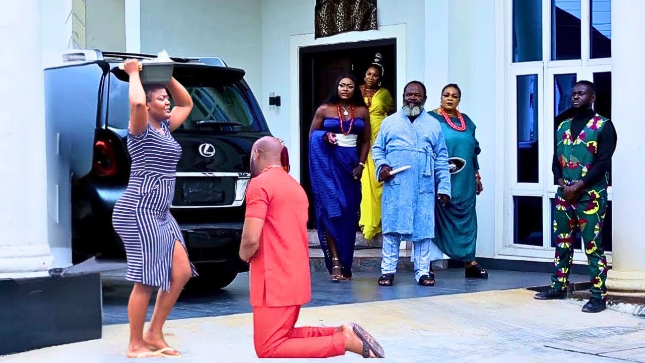 Everyone Was Shocked To See The Prince Chose The Pute Water Seller As Wife  | Nigerian Movie