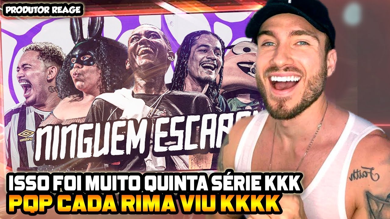 (BATALHAS DA 5 SERIE KKK) PRODUTOR REAGEa BATALHA DO TANQUE é INCANCELÁVEL! (REACT)