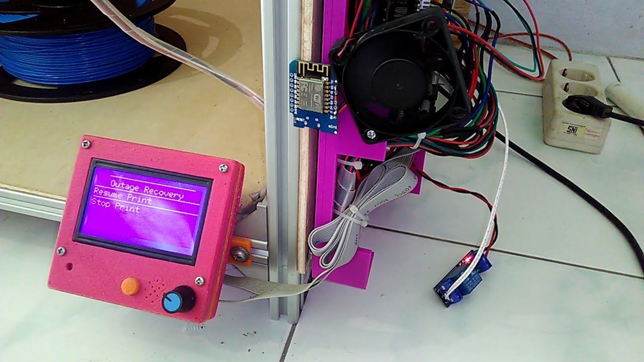 Tes Power Loss Marlin 2.0.3 board Re-Arm 32bit