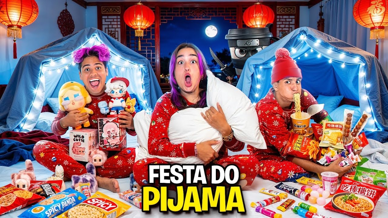 NOITE DO PIJAMA NA CHINA *Fomos amaldiçoados !