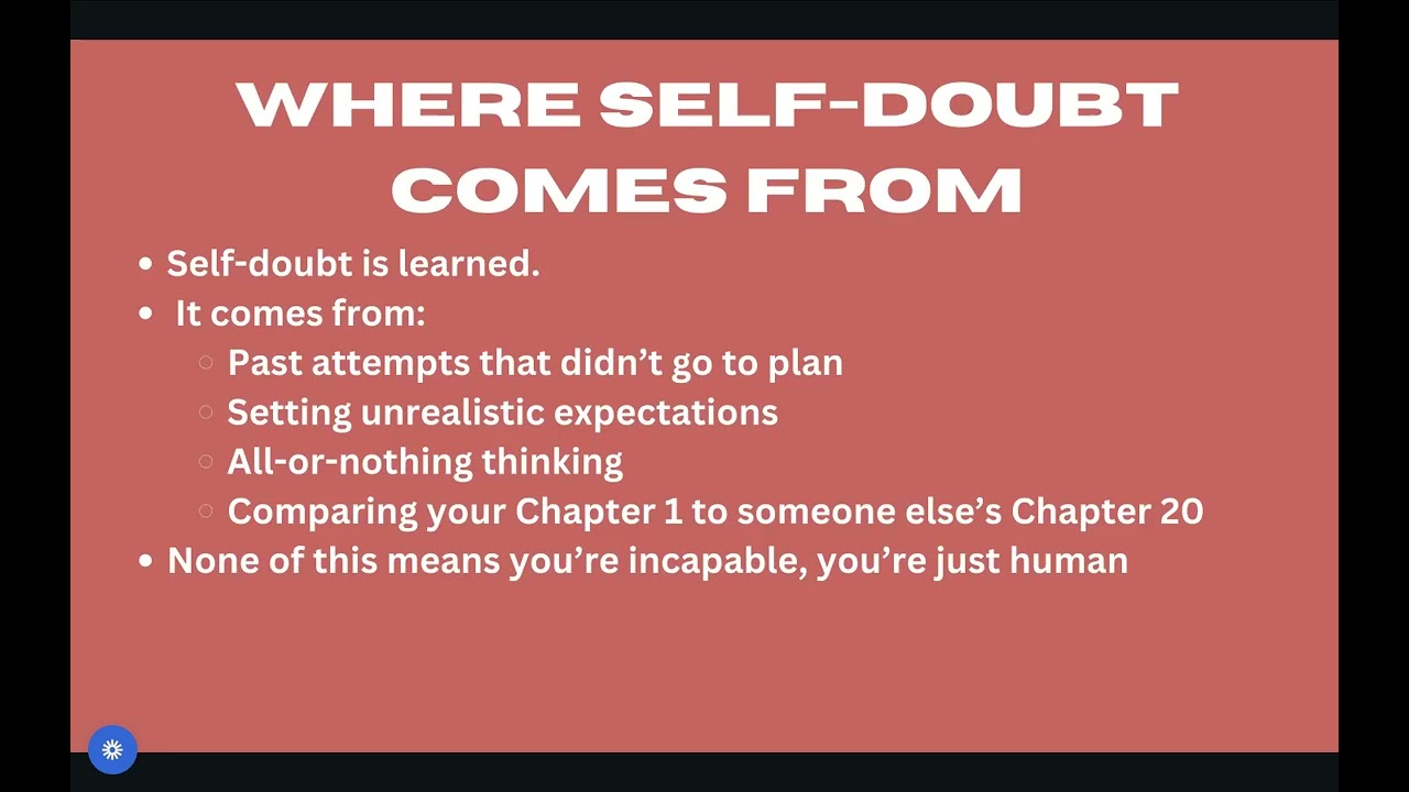 How to remove self-doubt and make 2026 your best year yet