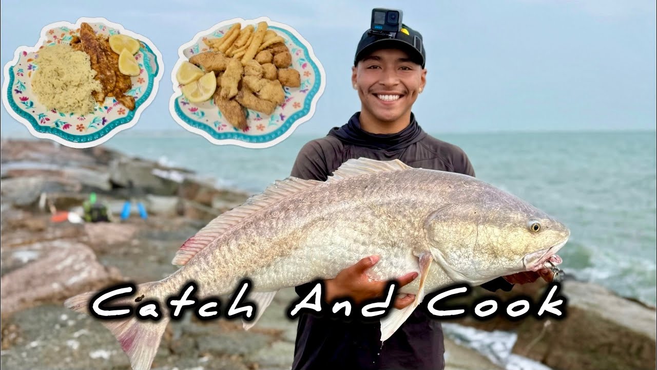 Fishing Port Aransas North Jetty (Catch and Cook)