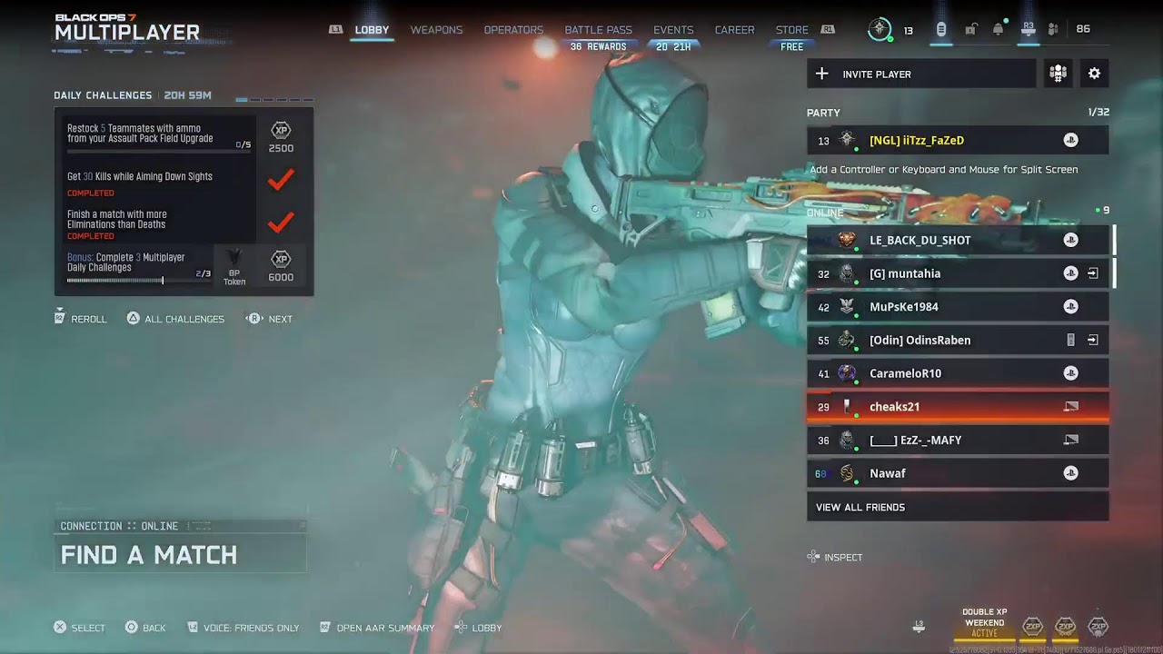 Black Ops 7 #TDM#Multiplayer#Zombies#Survival#Blood#Beers#Gigs#PS5Live#YTube
