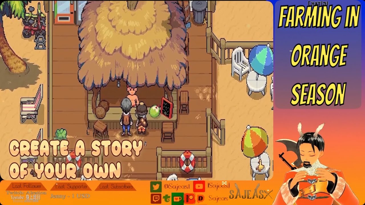 Vtuber live reaction to Orange Season | Wholesome Direct 2023