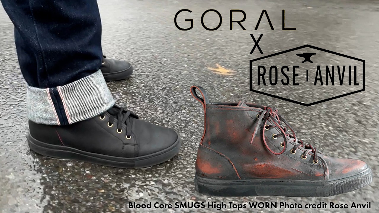 Vintage Look with a Hand Made Quality | Goral X Rose Anvil Blood Core SMUGS High