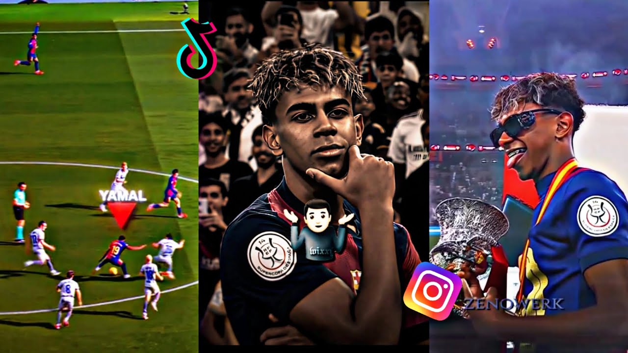 LAMINE YAMAL ballon d'or 2025? Best Tiktok Edits #footballreels