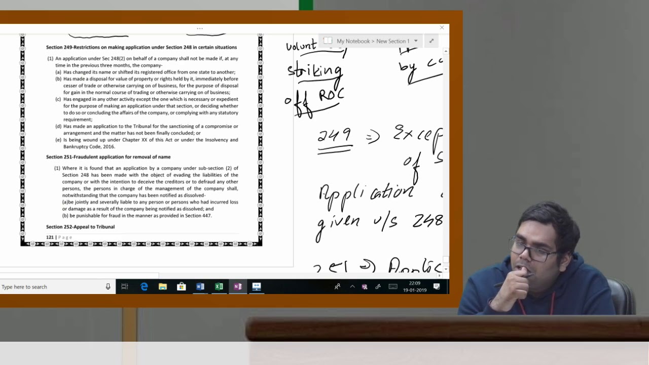 Removal of companies name from the Registrar in 22 minutes
