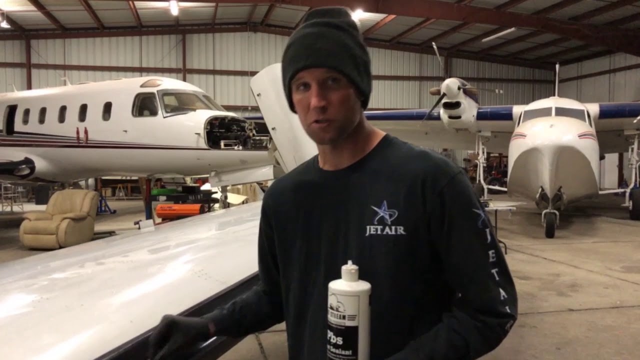 Aircraft Detailing - How to coat De-Ice Boots (pneumatic boots)