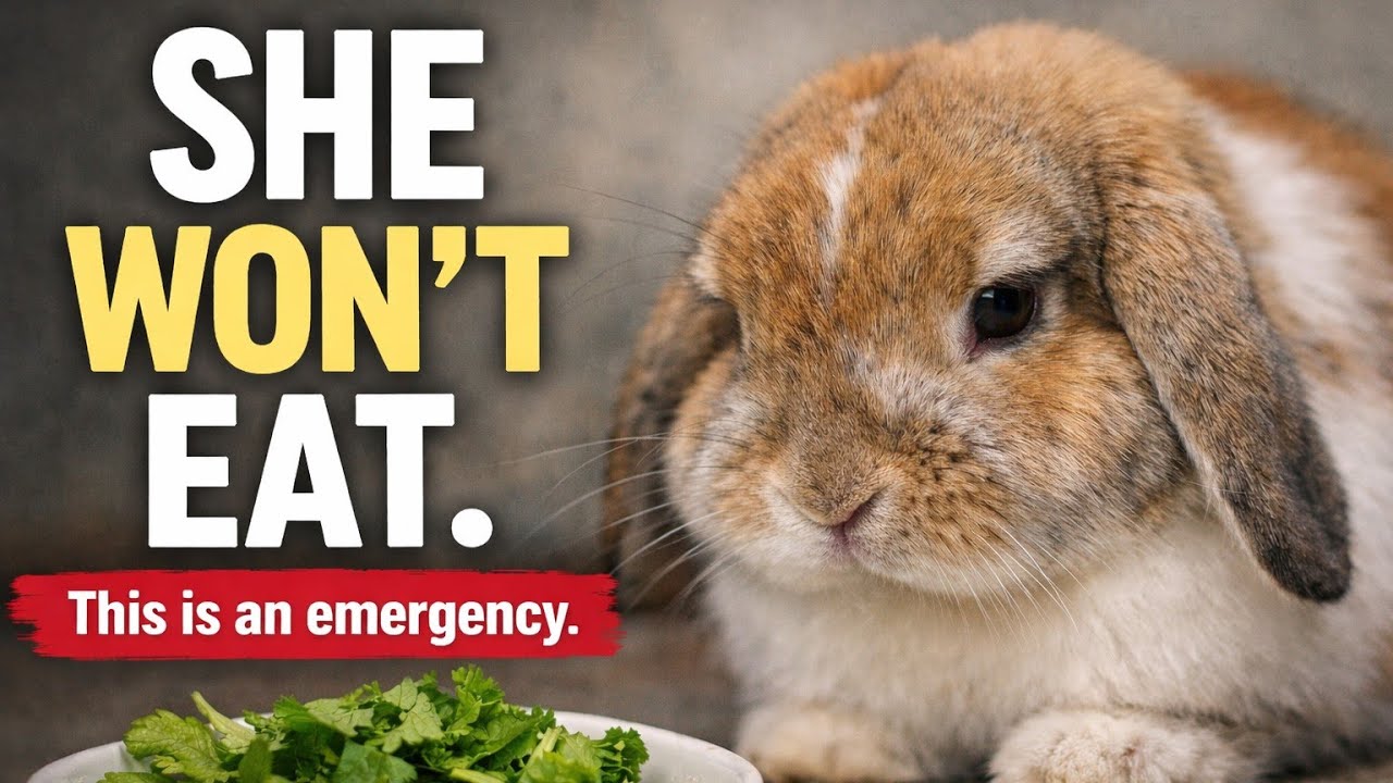 Why Rabbits Suddenly Stop Eating (And What You Must Do Immediately)
