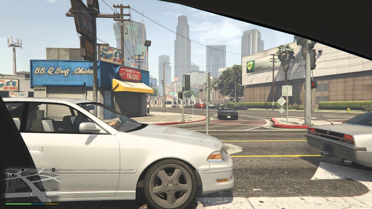 【プリウス】GTA5の世界を安全運転でドライブ！空港～チリアド山【ドライブレコーダー】
