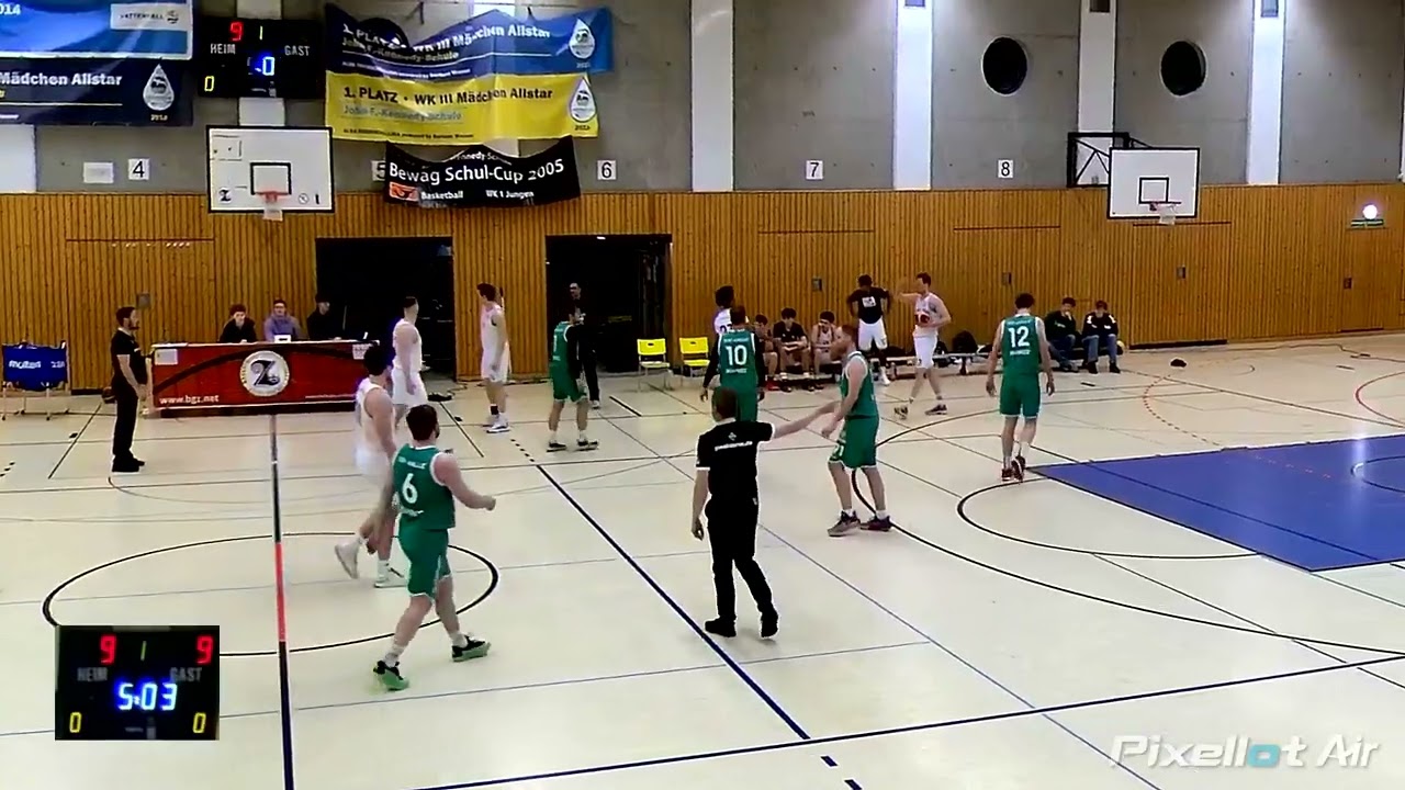 BG Zehlendorf vs USV Halle Rhinos / Herren 2. Regionalliga OSt / 21.02.2026