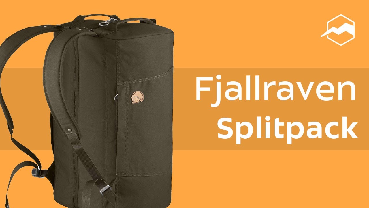 Городской рюкзак Fjallraven Splitpack. Обзор