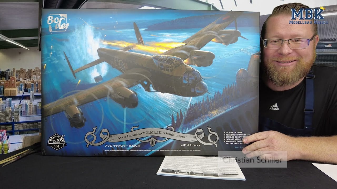 MBK packt aus Spezial - 1:32 Avro Lancaster B Mk. III 