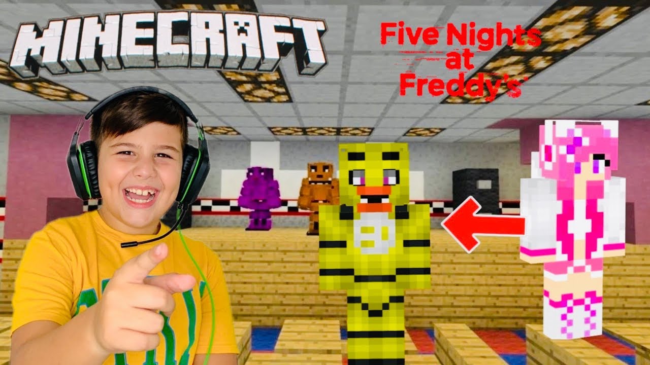 Trolling the  Chica Noobaki on Minecraft/ Famous Games -Famous Toli