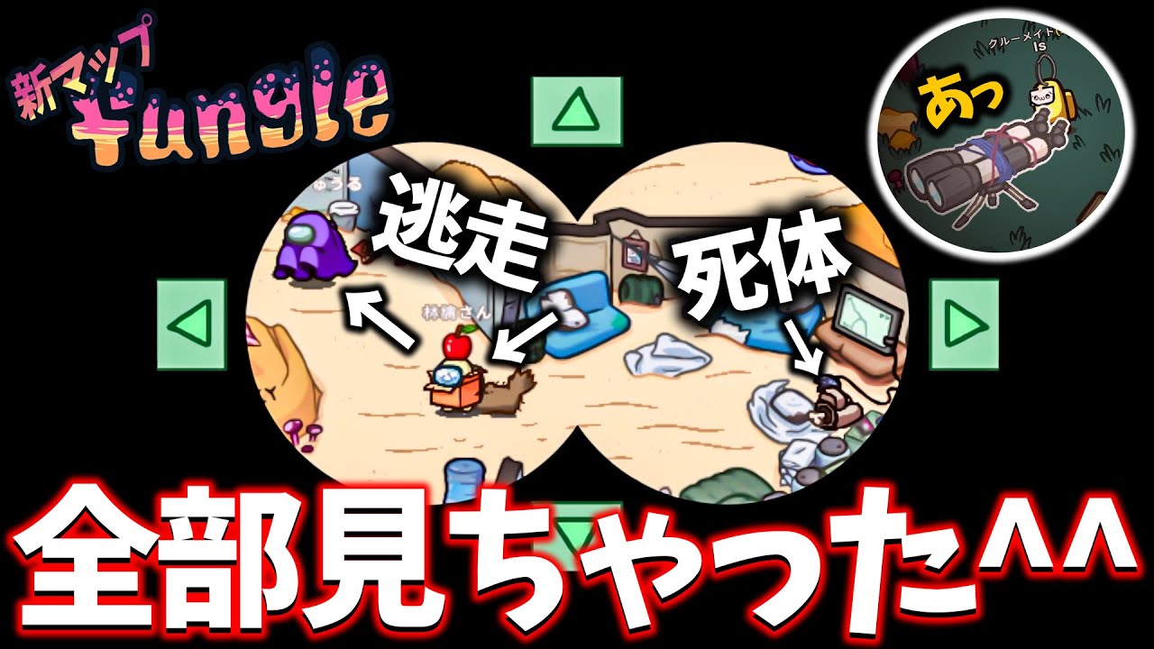 【Among Us】新マップの望遠鏡は今すぐ廃止をした方が良い(ﾉω`)