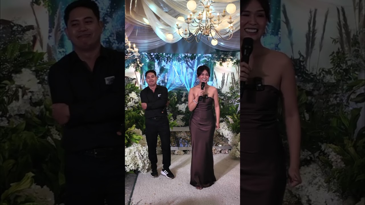Sabi ni Boy Banat, mahirap magka-crush sa may crush nang iba hahaha #EventHost #wedding #hosting 