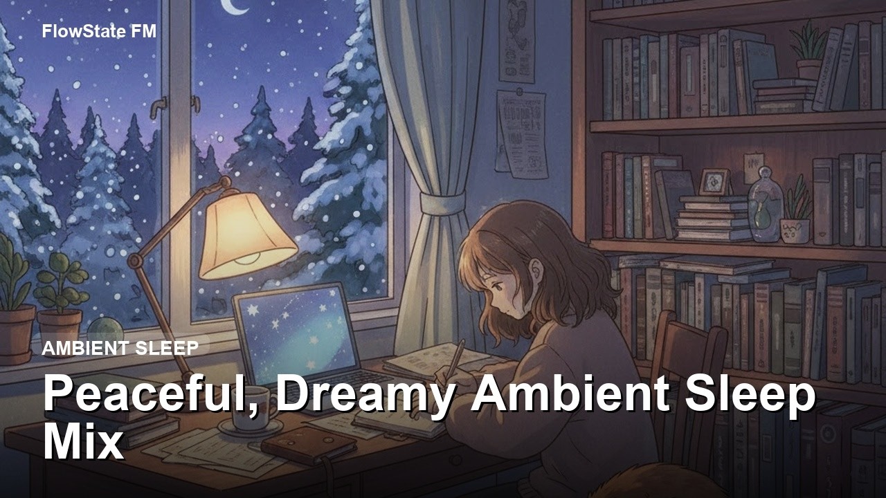 Ambient Sleep BGM Mix для учёбы Vol. 2 【1.5 Hours】
