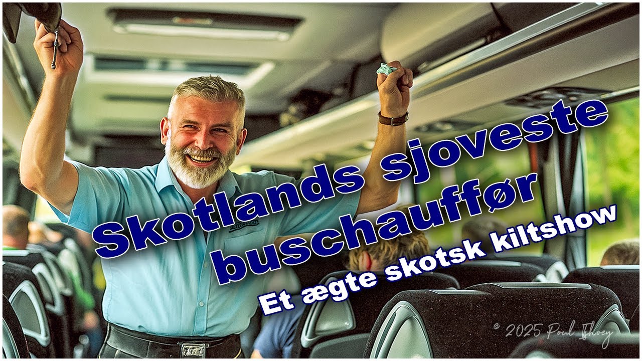 😂 The Legendary Scottish Bus Driver in a Kilt! | Andy – Skotlands sjoveste chauffør 🏴󠁧󠁢󠁳󠁣󠁴󠁿 🚌