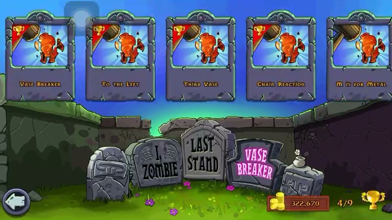 PLANTS VS ZOMBIES | Winning From To the left To Scary Potter Vase Breaker Puzzle | ARSDORINT TEAM