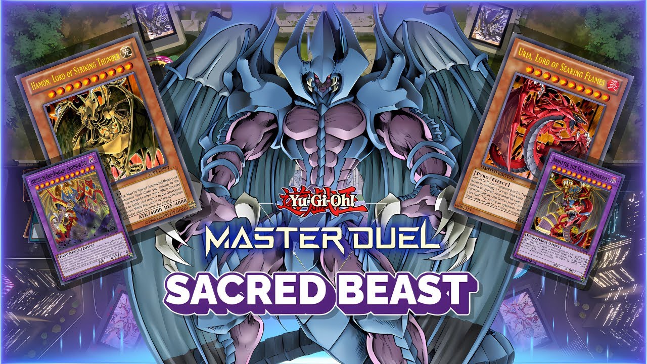 SACRED BEAST ARCHETYPE DECK VS TOP TIER DECKS | YUGIOH! MASTER DUEL
