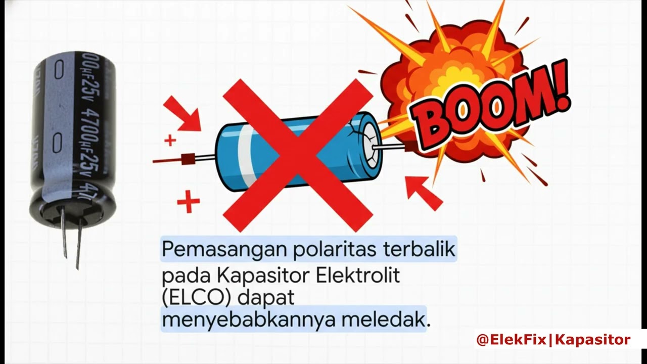 Jenis dan Fungsi Kapasitor, Bersama @elekfix!