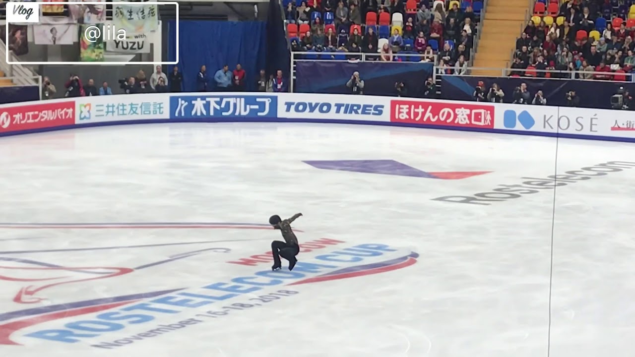 ［FANCAM］Yuzuru Hanyu Rostelecom Cup2018 FS 《Origin》（sector A4）