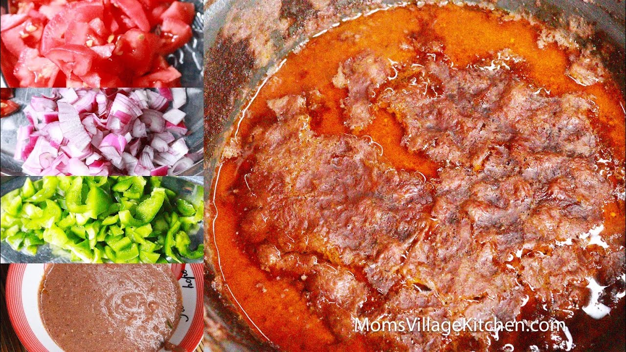 How To Cook Groundnuts Stew - Ugandan Food - Mom's Village Kitchen - African Food