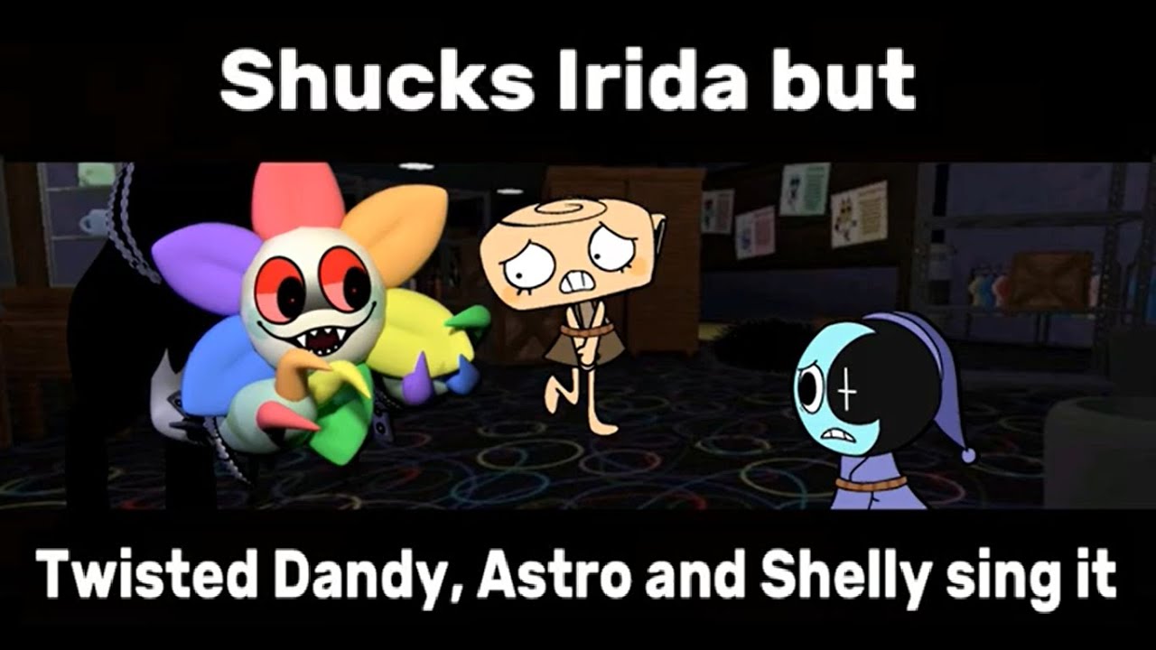 (TW: FLASHING LIGHTS) Shucks Irida but it's a Dandy's World Cover