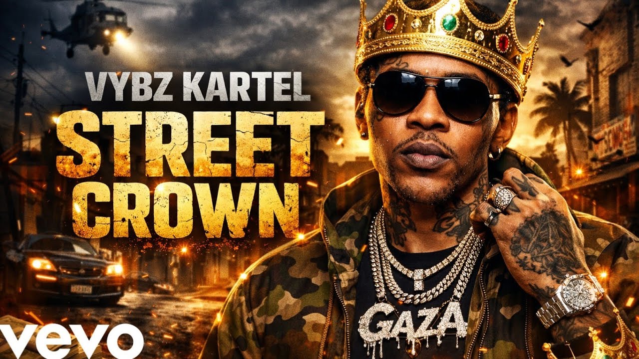 Vybz Kartel - “Street Crown” - (Official Lyrics Music Video 2026)