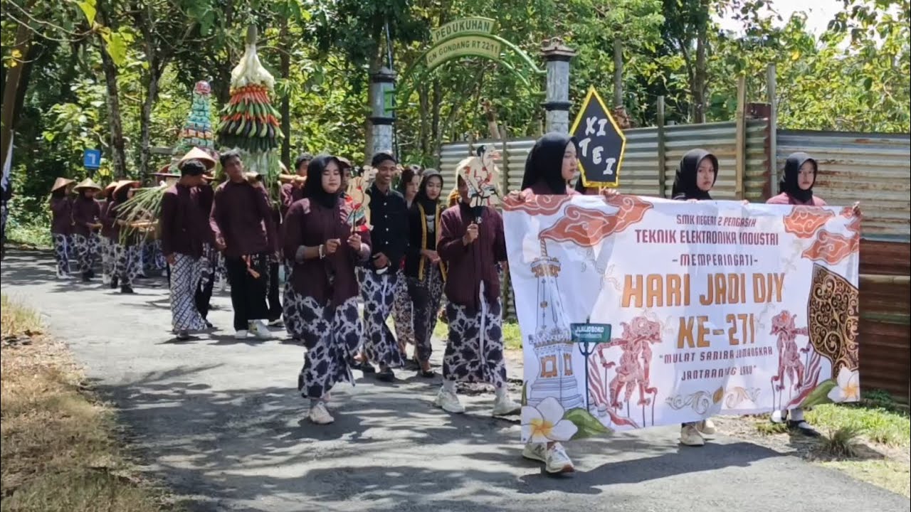 KIRAB BUDAYA SMKN 2 PENGASIH PENGETAN HADEGING KUTHA NGAYOGYAKARTA 2026 Ke-271