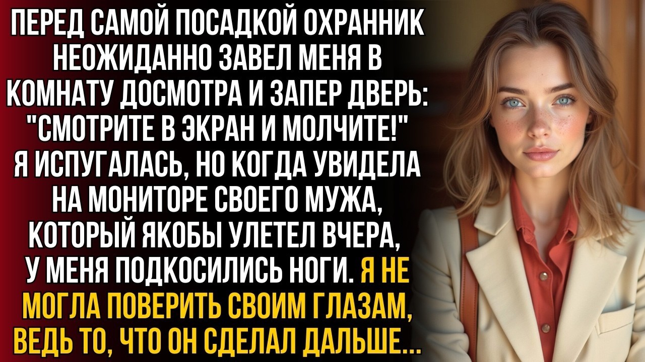 Охранник вдруг запер меня в комнате. Увидев на экране мужа, я замерла. То, что он сделал дальше…!