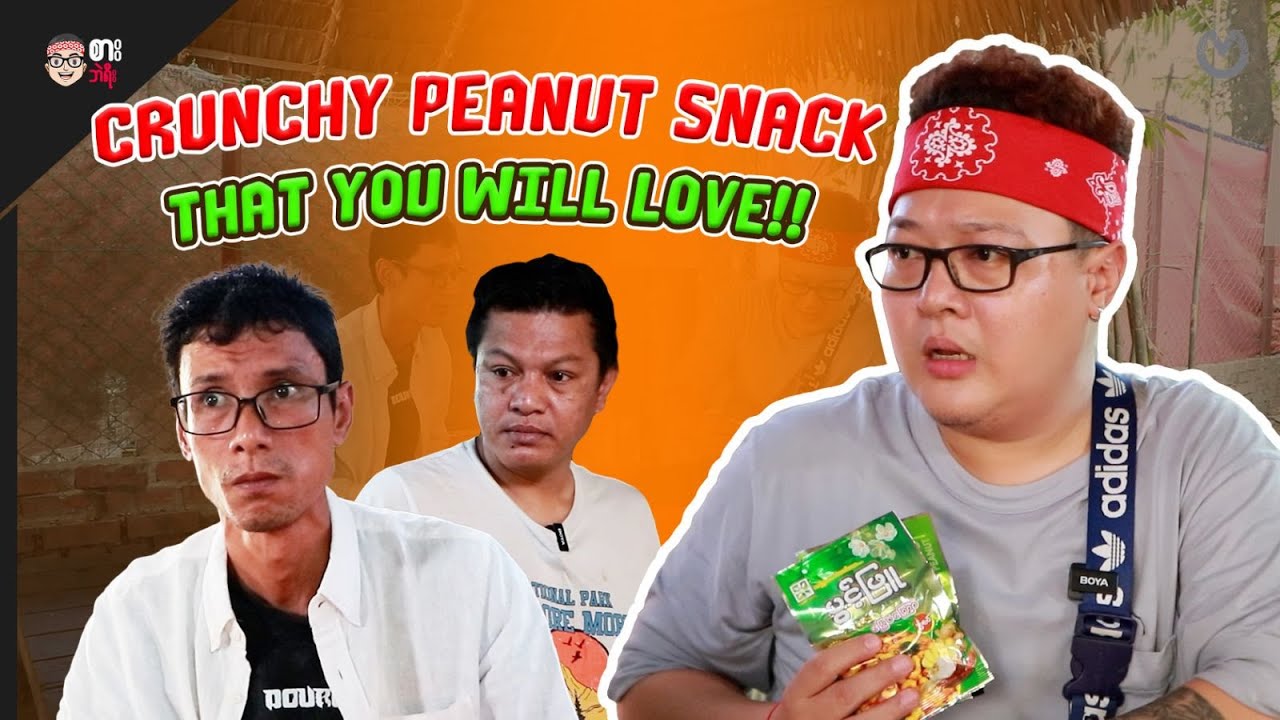 Crunchy Peanut Snack That You Will Love!! | Pwint Phyu Peanut Snack