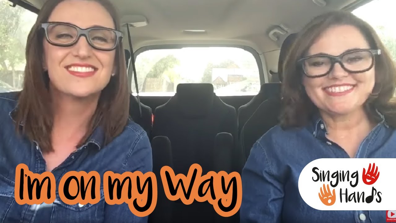 Makaton CarPark Karaoke - I'M ON MY WAY - Singing Hands